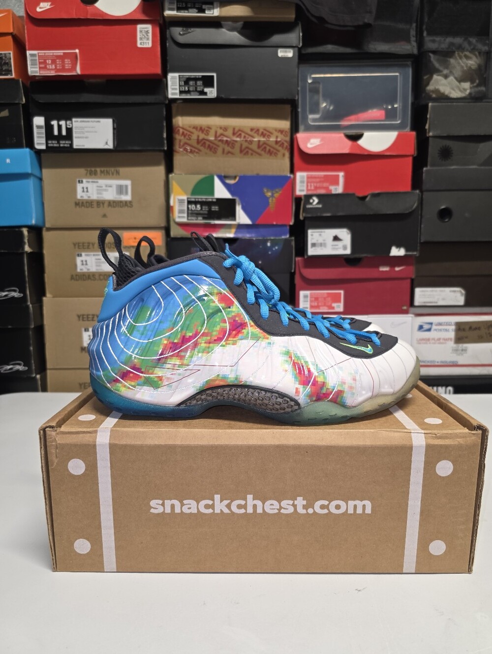 Nike Air Foamposite One PRM 'Weatherman' Sz 8.5
